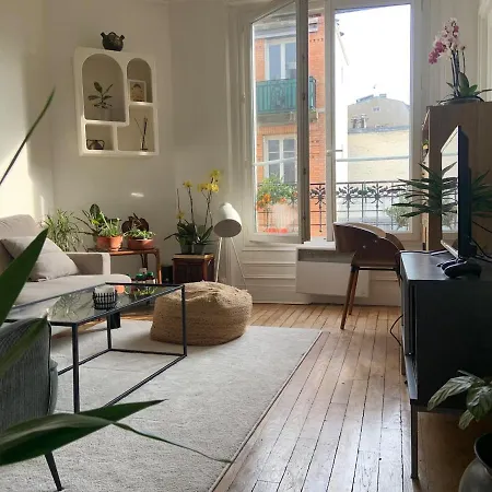 Cozy And Quiet 15 Daire Paris